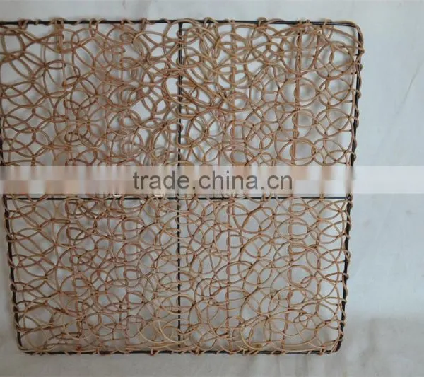 Eco-friendly Rattan Insulation Mat for Table, Heat Protection photo-5