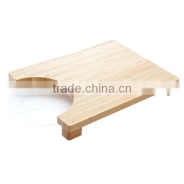 Apple Shape 100% Bamboo Popular Chopping Board photo-6