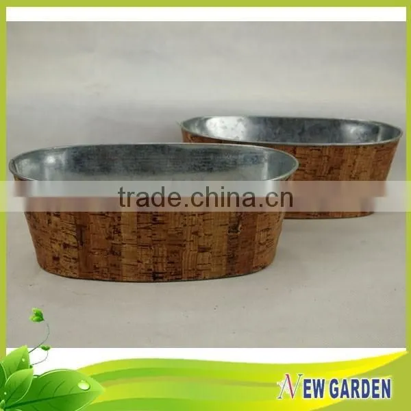 Classical Elegant Indoor Metal Herb Garden Planter Pots photo-2