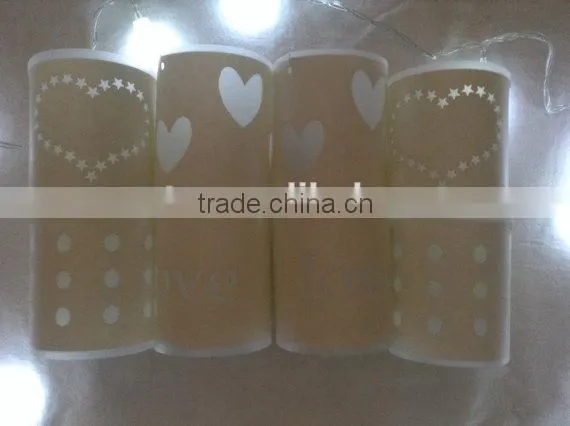 Personalised Paper Lantern Fairy Lights 20 LED Lights String photo-4