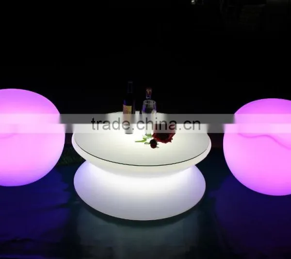 Color Changing Lighting Led Coffee Table, Illuminated Led Bar Table photo-5