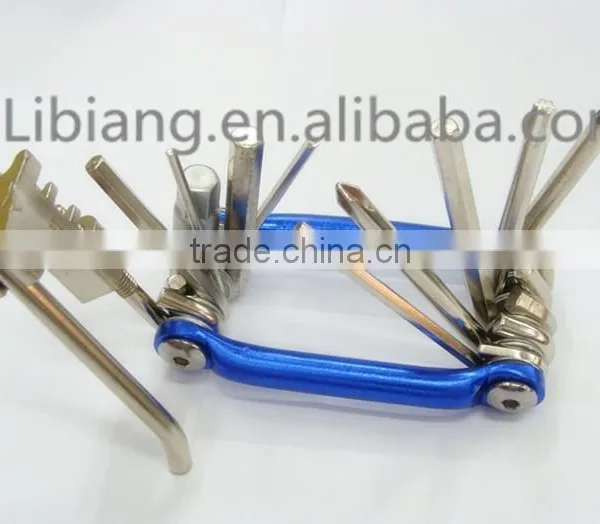 Professional Portable Multifunction Bicycle Repair Tools With Three Color photo-2