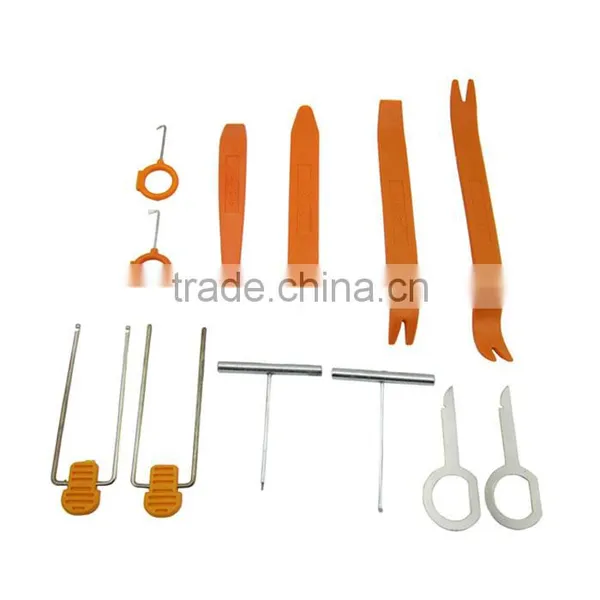 12pcs Auto Car Radio Door Clip Panel Trim Dash Audio Removal Installer Pry Tool Audio Companion photo-2