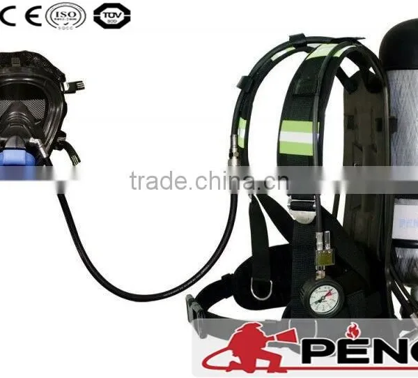 6.8L Cylinder Fog-proof Mask Fire Fighting Scba/ Self-contained Breathing Apparatus photo-2