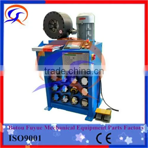 CE FY91H 1/8-2'' Inches 10set Free Dies Hydraulic Hose Crimping Machine Price photo-2