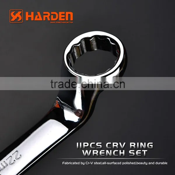 Professional 11PCS CRV Adjustable Ring Wrench Set photo-3
