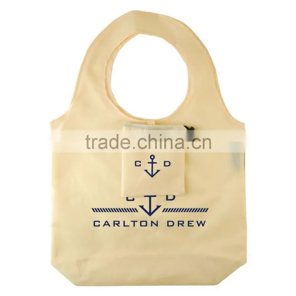 Hot Sale New Design Reusage Folding Round Shouder Hand Tote Bags Recycle Shopping Shoulder Folding Bags photo-3