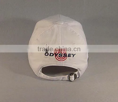 Custom Embroidered Logo Cotton Material Golf Cap photo-3