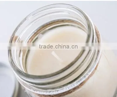 Apple Arome Home Decoration Use and Aromatherapy Type Scent Glass Jar Candle With Lid photo-2