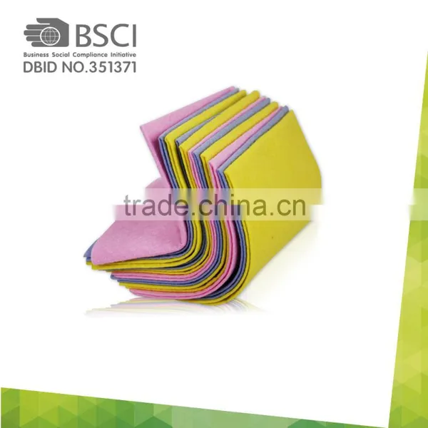 Folded Needle Punched Nonwoven High Water Absorption Cloth Disposable Restaurant Washable Dish Cloths photo-2