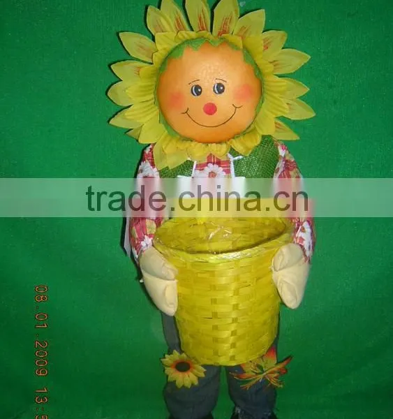 Straw Havest Outdoor Scarecrow photo-5