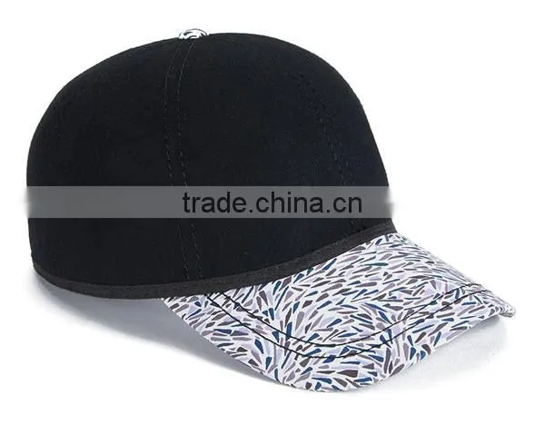 100% Wool Custom Cheap Baseball Cap For Sale photo-2