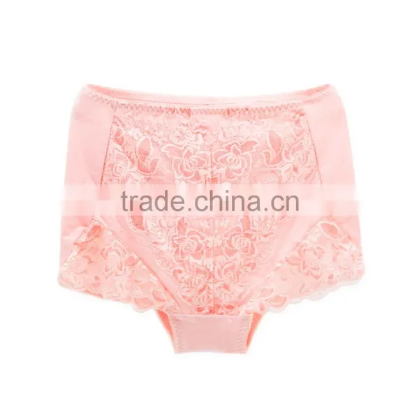 High Quality Custom 95% Cotton 5% Spandex With Lace Sexy Fancy Woman Underwear photo-4