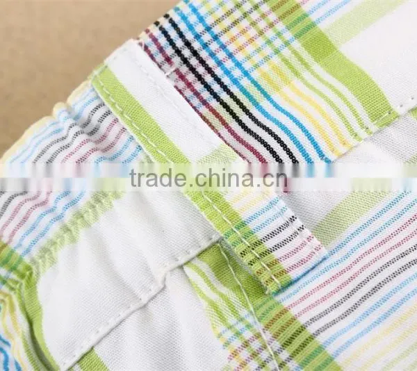 Brand Mom and Bab Newest Fashion Summer Lattic Baby Cotton Shorts From China Facotry Directly photo-3