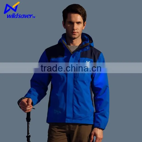 New Outdoor Safety LED Waterproof Pullover Windbreaker Jacket photo-3