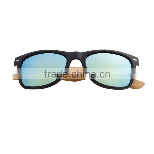 Wholesale Custom Green Natural PC & Bamboo Women Sunglasses China photo-3