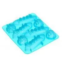 FDA LFGB Approved Boat Silicone Ice Cube Tray