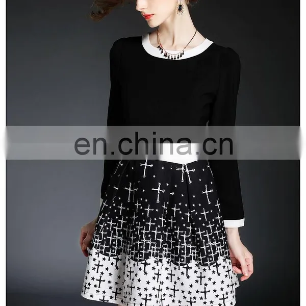 Wholesale High Quality Ladies Knit Dress OEM, High Quality Dress Fashion photo-3