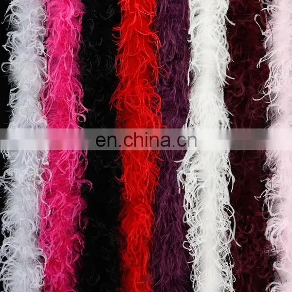 Wholesale Beautiful and Good Quality Soft 2 Ply Ostrich Feather Boa photo-2