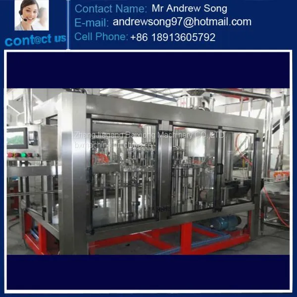 Automatic 3 In 1 Fruit Juice Hot Filling Machine and Making Machine photo-3