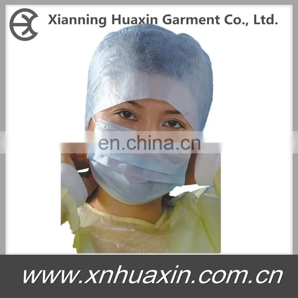 Breathable Doctor Caps With Elastic/Ties photo-3
