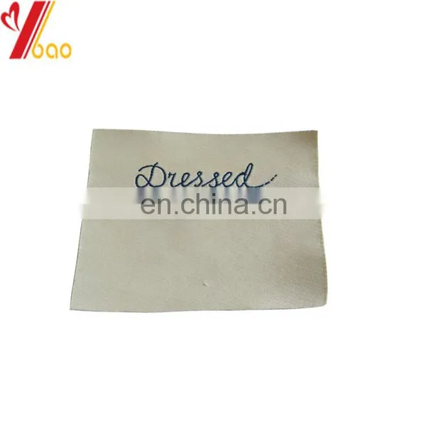 Wholsale Custom Saw on Woven Label Patches for Clothing