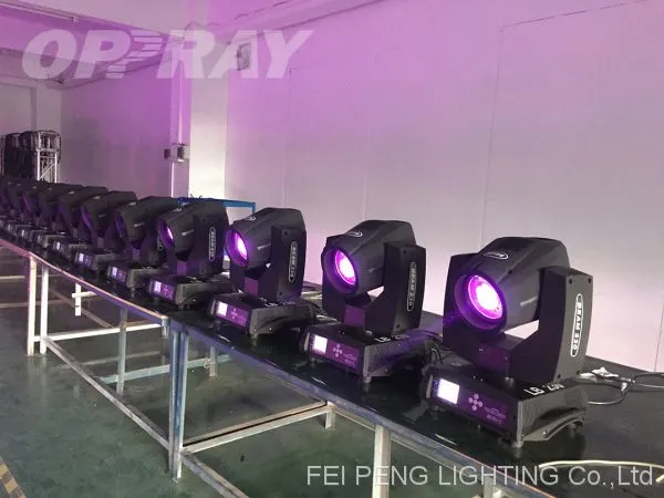 OPPRAY 230W 7R Sharpy Beam Moving Head Light With Dual Gobo Dual Prism DMX 512 DJ Requitment photo-5