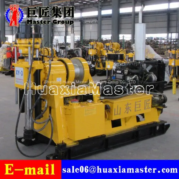 XY-3 High Power Deep Depth Water Well Borehole Drilling Rig For Sale photo-3