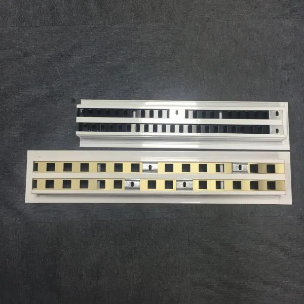 High Ceiling Big Flow Modular Ceiling Vent Supply Linear Slot Diffuser photo-2
