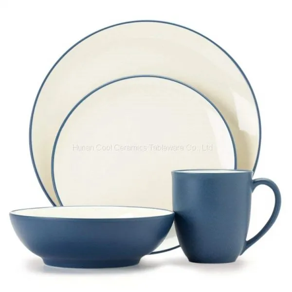Wholesale China Housewares Ceramic Dinner Table Set Porcelain Tableware Dinnerware Sets Bone China Dinner Plate Set photo-2
