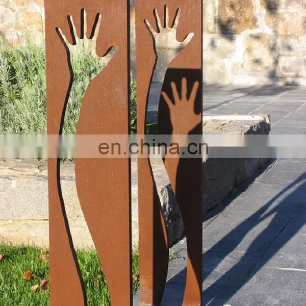 Public Steel Bike Rack Corten Bicycle Racks