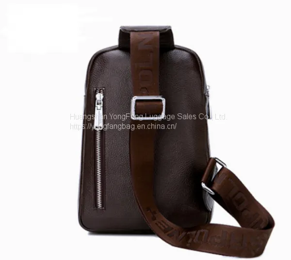 Leather Shoulder Bag, Chest Bag photo-3