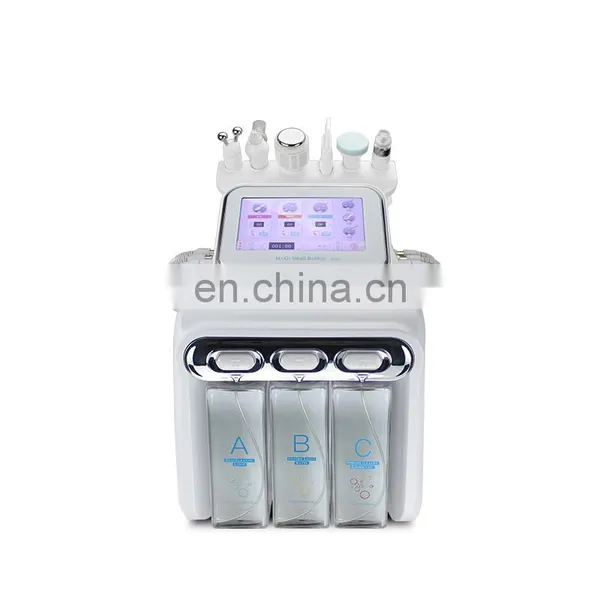 6 In 1 Hydra Aqua Dermabrasion Facial Peel Small Bubble Beauty Machine Deep Cleansing Skin Rejuvenation photo-6
