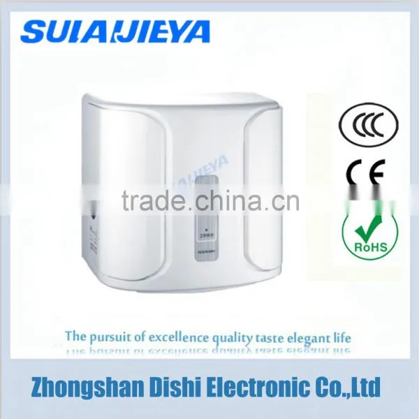 Washroom Plastic Low Price High Speed Air Jet Hand Dryer photo-2