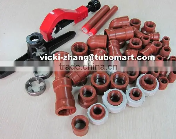 Tubomart Good Quality PPH Plastic Pipe Fittings for Hot Water Pph Fittings photo-4