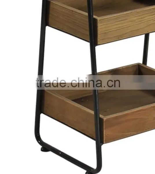 Wood Storage Shelf,Three Layer Storage Shelf,Desktop Storage Shelf photo-2