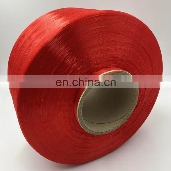 China Factory Hot Sell High Quality 100% Polyester Nylon6 Dyed FDY Filament Yarn Dope Dyed Colors photo-3