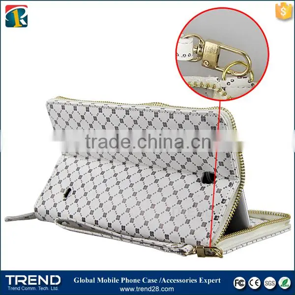 China Supplier Zipper Flip Leather Case Cover for Samsung Tab 4 photo-5