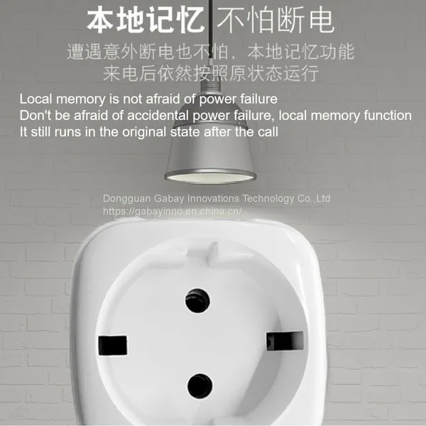 Smart Plug Wifi Wall Socket 16A Works With Alexa Google Assistant EU/AU Standard Remote Control photo-4