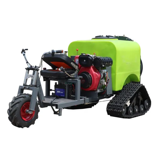 Mini Three Wheel Type Air Blast Orchard Sprayer photo-3