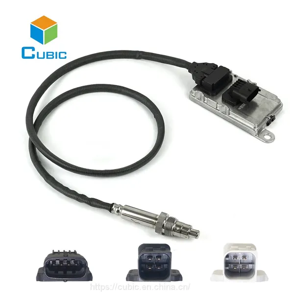 5WK96616F NOX Sensor Nitrogen Oxide Sensor Fit for Mercedes Trucks A0091533628/005/61537328 24V Truck NOX Sensor photo-2