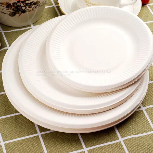 Disposable Cake Tray Sugarcane Pulp Paper Tray 6 Inch 7 Inch 8 Inch 9 Inch 10 Inch 12 Inch Cake Tray Circular Disposable Paper Tray Degradable