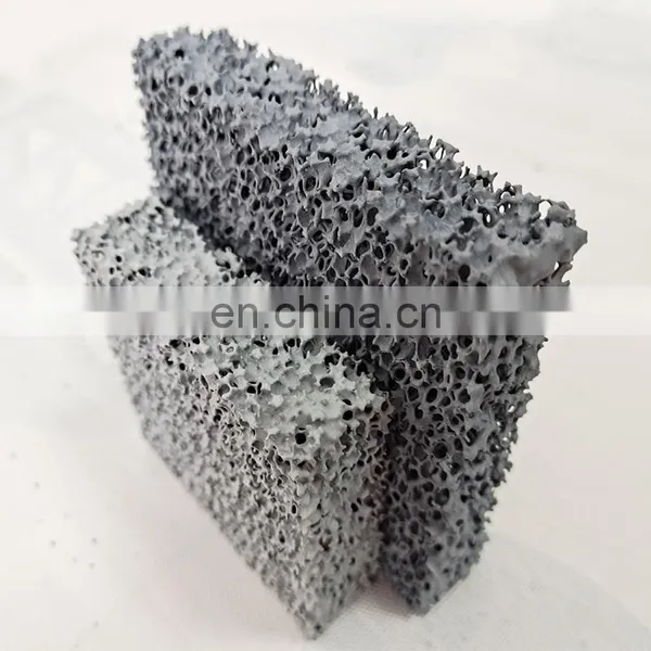 OEM Casting Silicon Carbide Foam Ceramic Filter Alumina Ceramic Foam Filter Plate photo-5