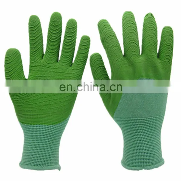 13G Industrial Nitrile Foam Latex Construction Protective Safety Gloves For Working