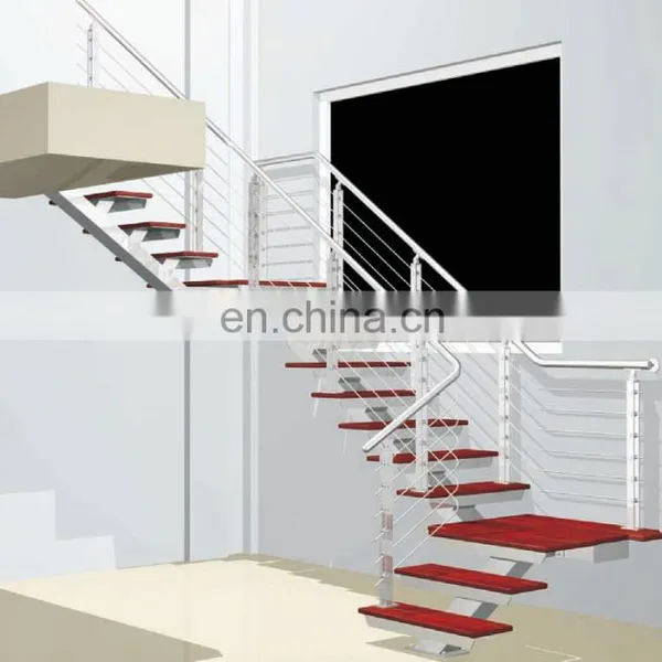 Best-Selling Best Quality New Design Luxury Aluminium Transparent Acrylic Stair Railing From China Manufacturer photo-4