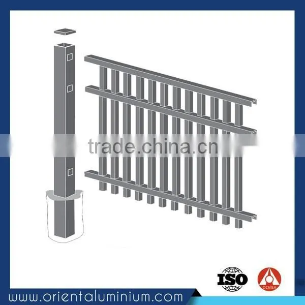 Fencing Round Post for Aluminum Fencing photo-2