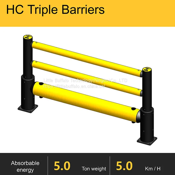 Imported Polymer Plastics Barrier Anti-Collision Guardrails Flexible Collision Guardrails photo-2
