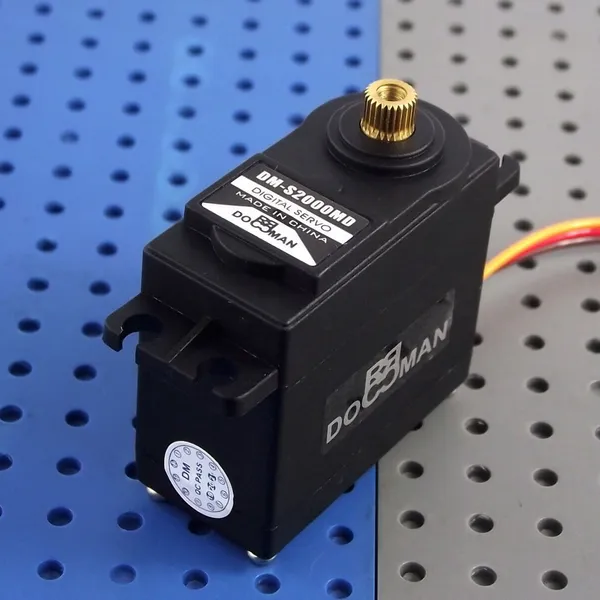 DOMAN RC Hobby DM-S2000MD Metal Gear 20kg Digital rc Servo photo-2