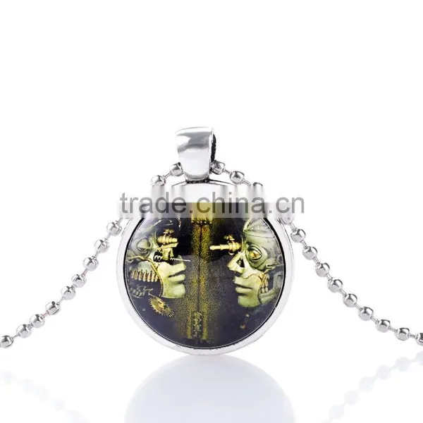 Hotselling New Style Ancient Steampunk Pendants Time Machine Charms Necklace Paypal Accept photo-4