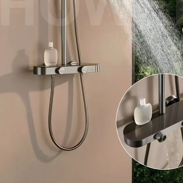 Adjust the Water Temperature at Will Durability and Safety Save Space and Easy to Operate Shower Column Set Series photo-2